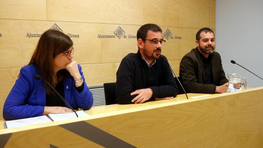 L&#039;Ajuntament de Girona dona a suport als encausats de Tsunami que han marxat