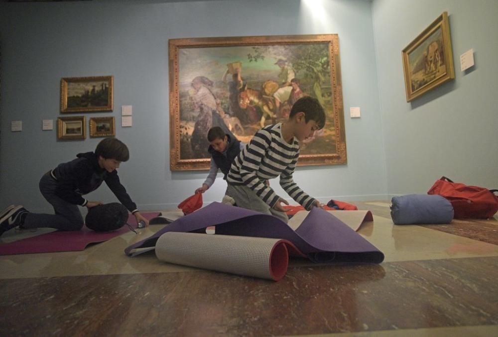 'Noche en los museos' con niños en el Mubam