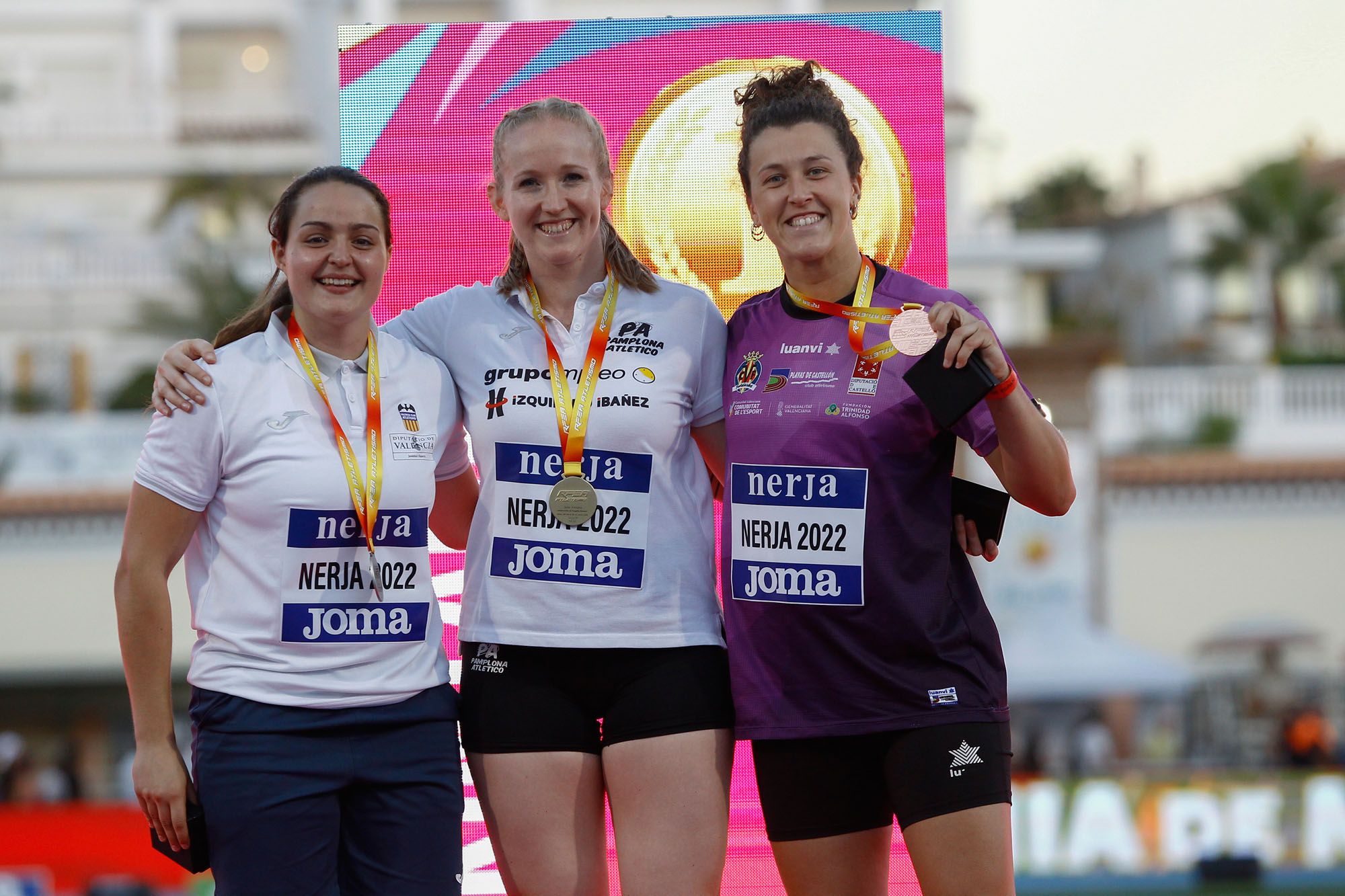 El campeonato nacional de atletismo de Nerja, en imágenes