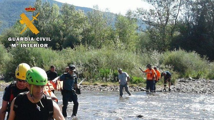 La Guardia Civil localiza el cadáver de un anciano de 82 años cerca del río Gallego