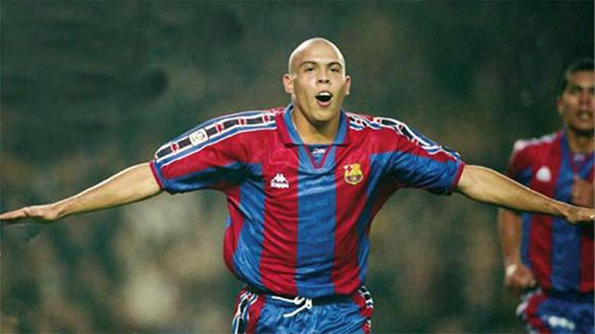 Los 34 goles de Ronaldo Nazario con el Barça en la liga 1996/1997