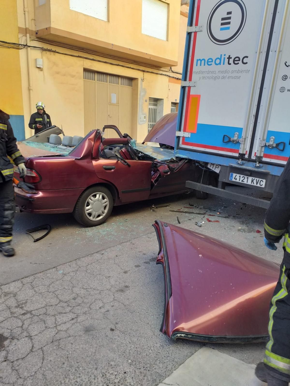 Accidente en Moncofa