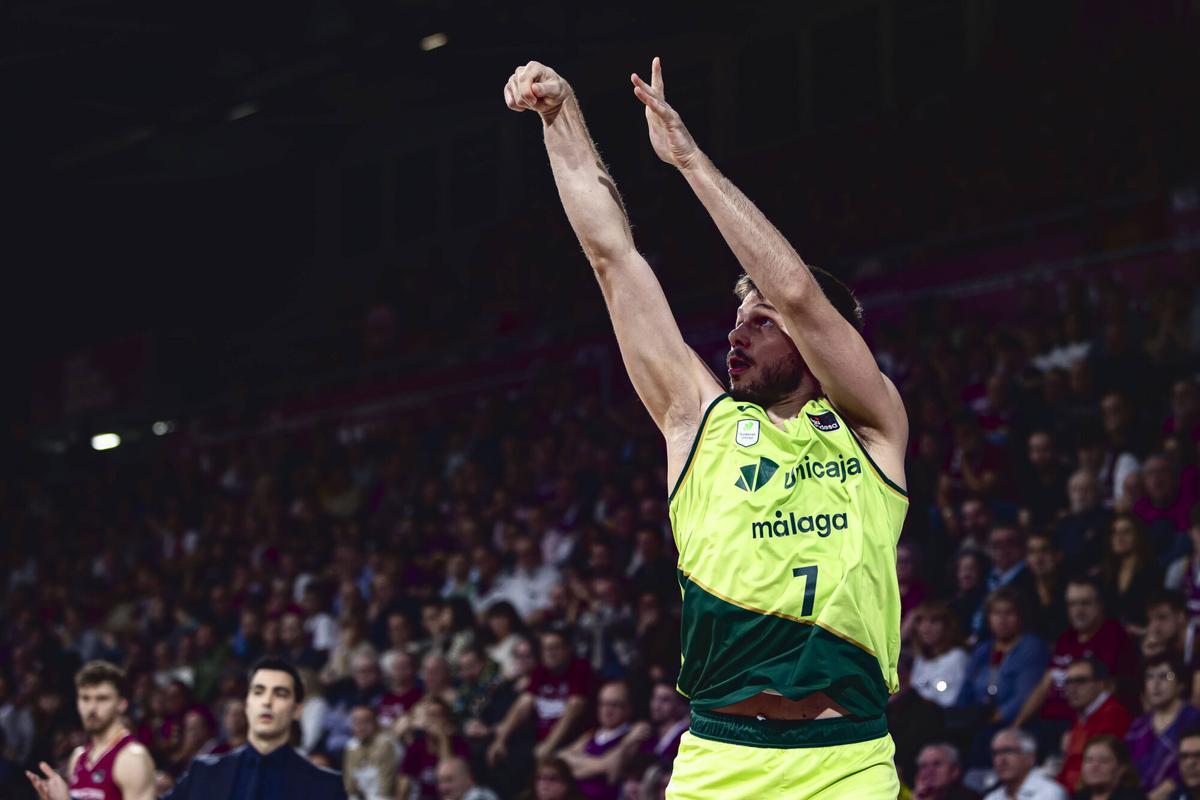 Partido de la novena jornada de la Liga Endesa entre Lleida y Unicaja