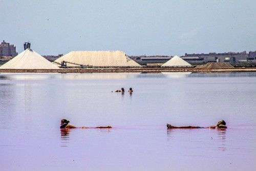 Terapia en la laguna rosa