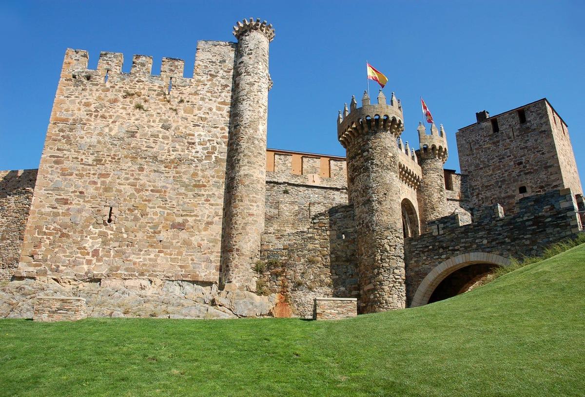 Castillo templario de Ponferrada, León