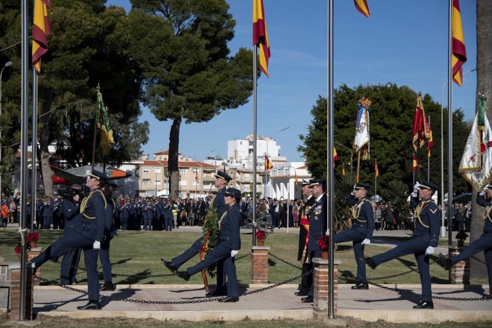 Acto de jura de bandera en la Academia General del Aire