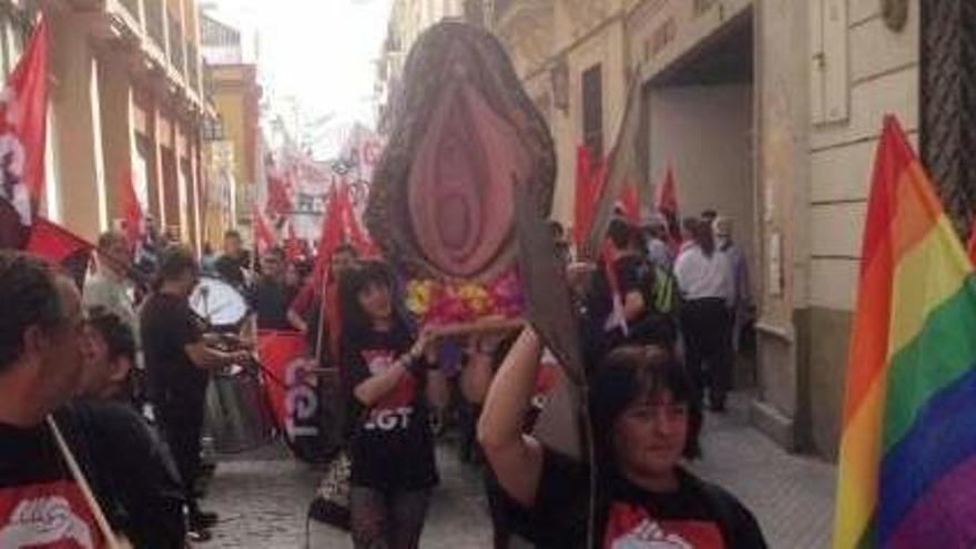 Procesión del &#039;Santísimo Coño Insumiso&#039; en Sevilla