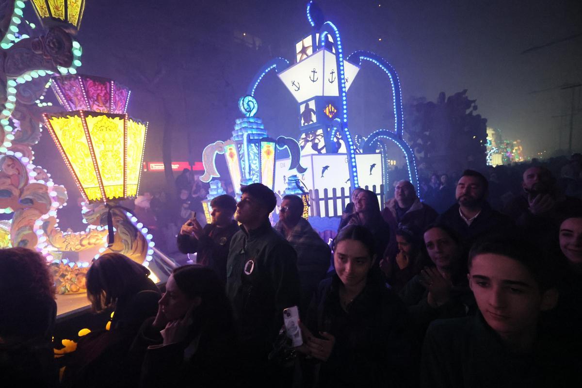 Galería: La Encesa de les Gaiates ilumina Castelló