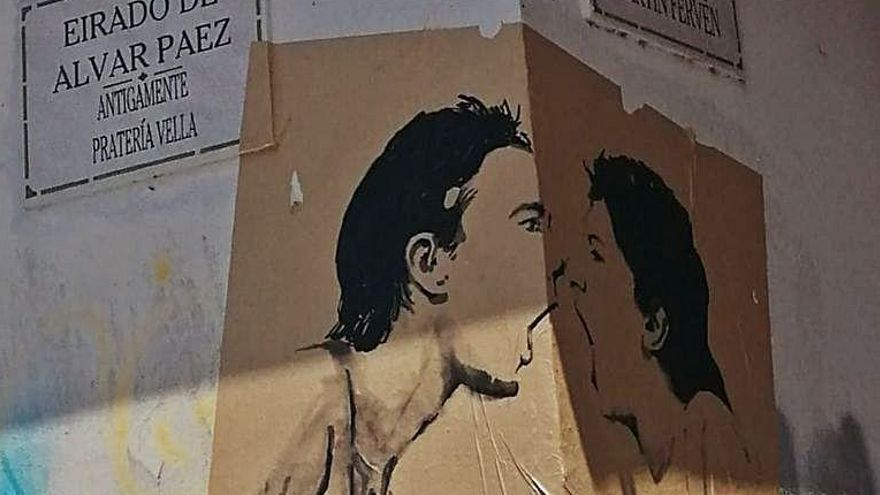 ¿Un ‘Banksy’ pontevedrés?