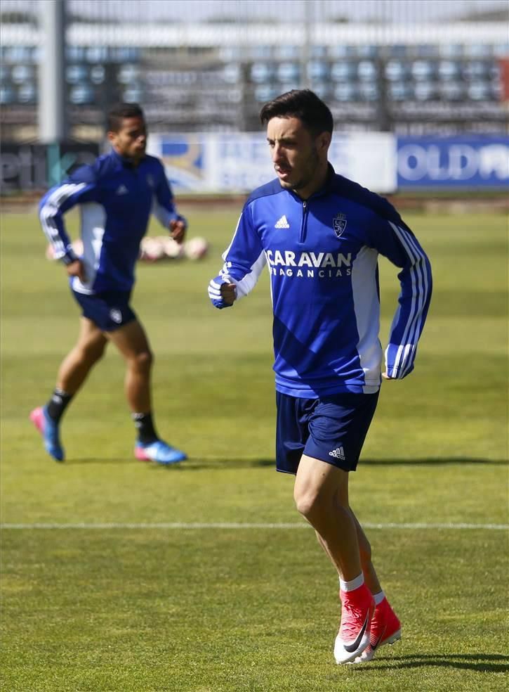 Entrenamiento del Real Zaragoza