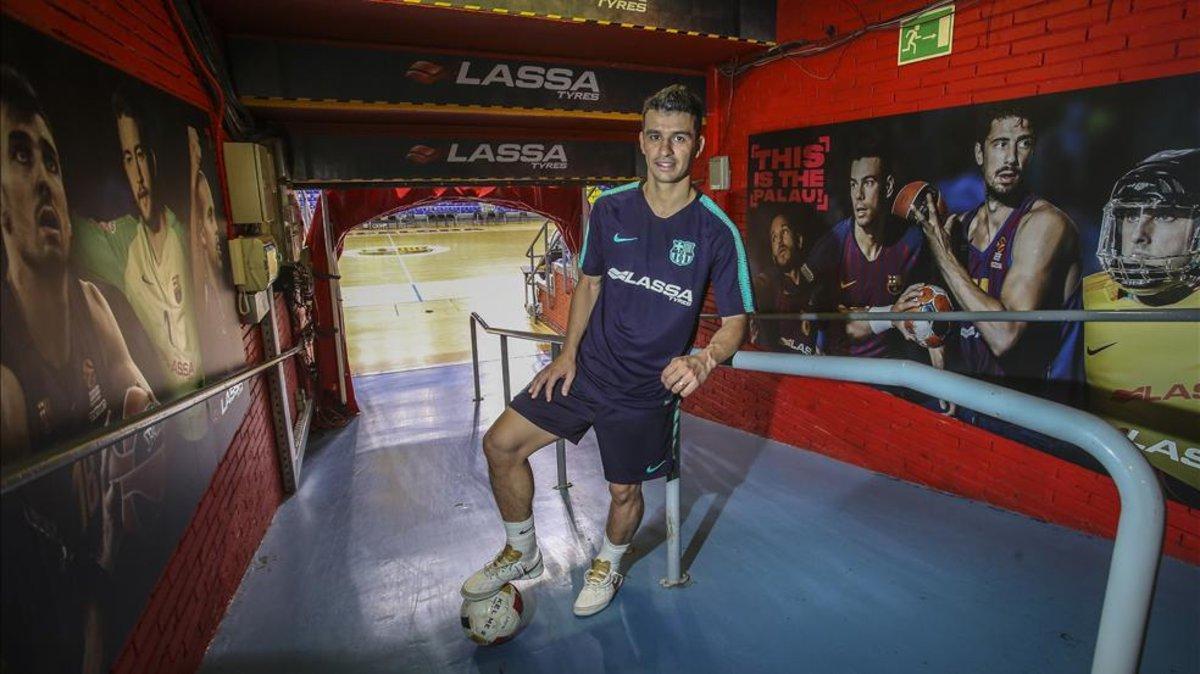 Marcenio, listo para atacar el Palau