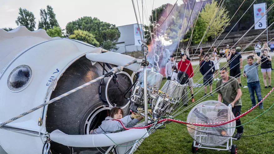 L'European Balloon Festival estrena la primera cistella de globus aerostàtic preparada per volar a 20.000 metres