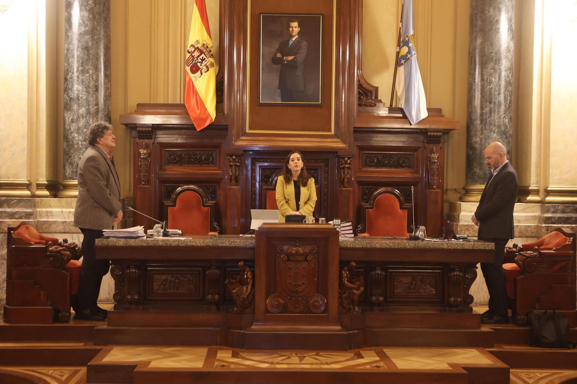 Los presupuestos de A Coruña para 2025 pasan por el pleno municipal