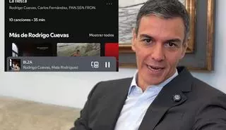 Pedro Sánchez emite un vídeo para recomendar al asturiano Rodrigo Cuevas: "Se supera"