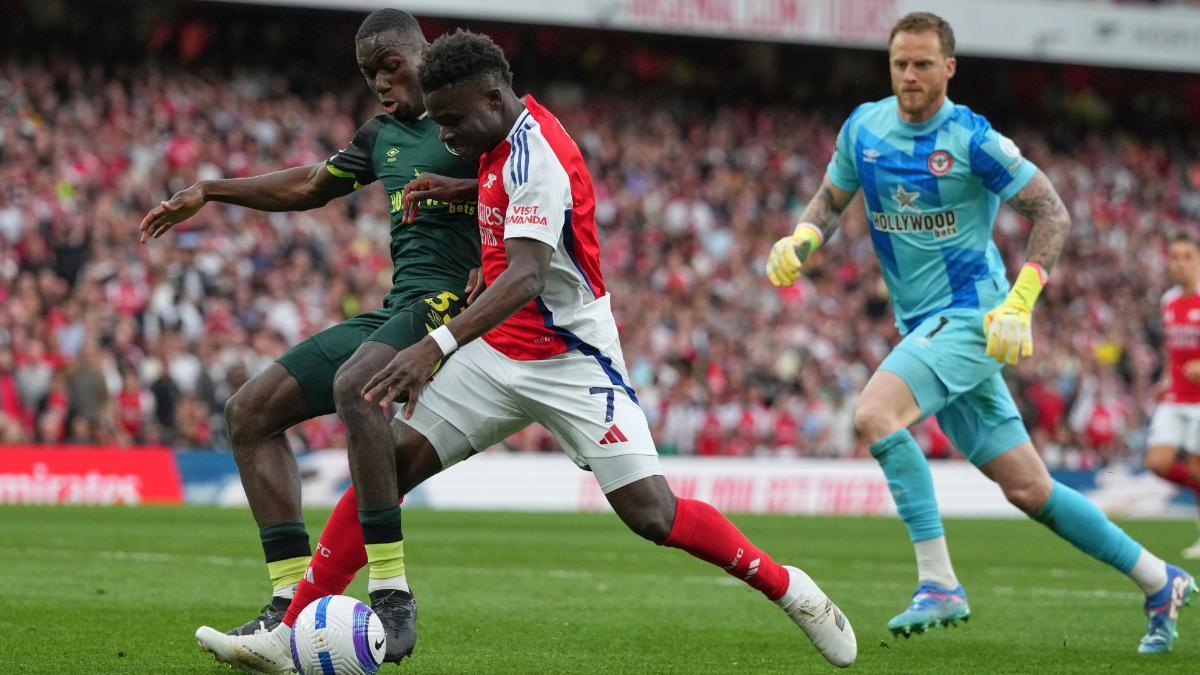 El Brentford rebaja al Arsenal y sus rotaciones camino del Bernabéu