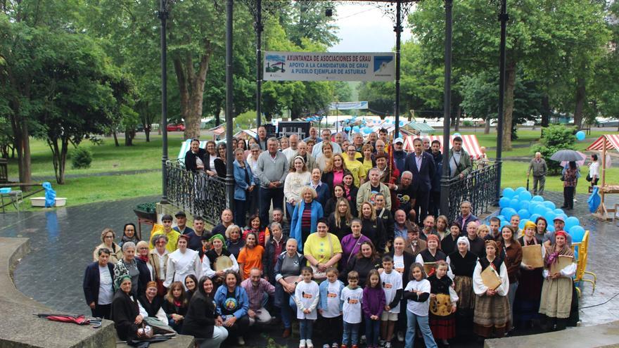 Grado celebra la fuerza del asociacionismo local en la Axuntanza de este domingo: "Juntos se va mejor y se llega más lejos"