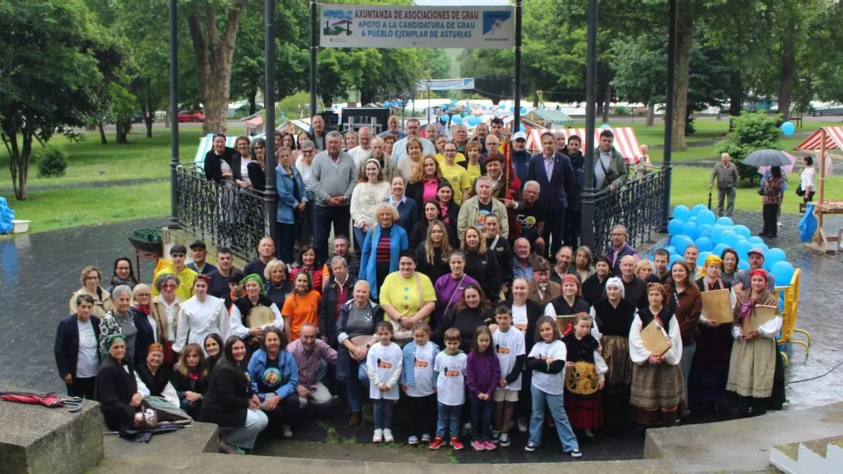 Grado celebra la fuerza del asociacionismo local en la Axuntanza de este domingo: "Juntos se va mejor y se llega más lejos"
