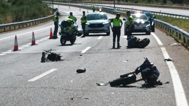 Muere un motorista de 53 años en una colisión con un turismo en la A-52 ...