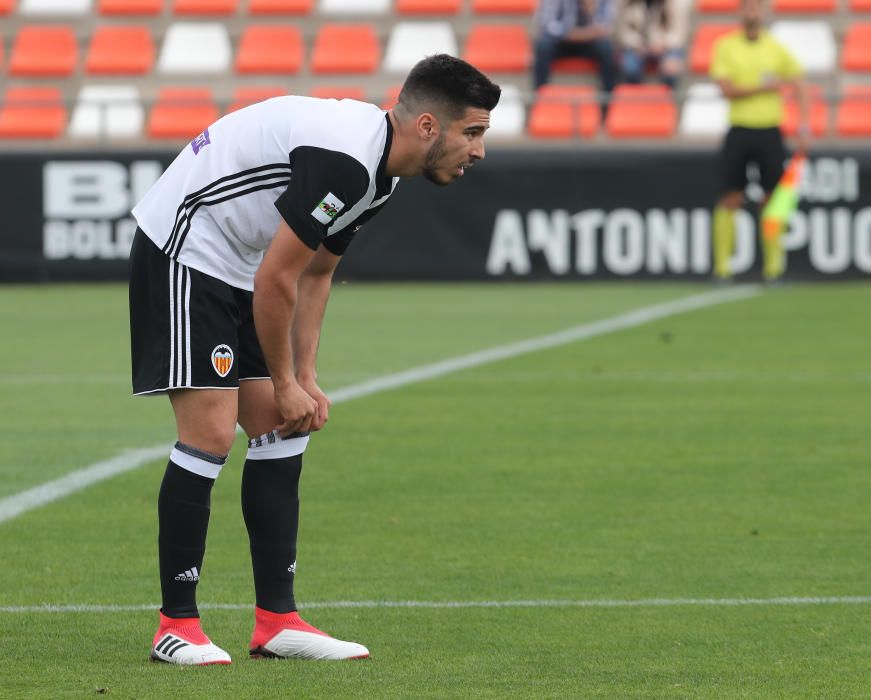 Las imágenes del Valencia Mestalla - CE Sabadell