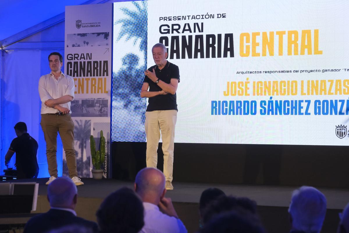 Presentación del proyecto Gran Canaria Central en Santa Brígida