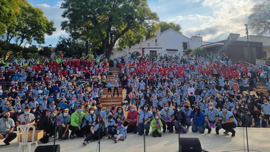 Los scouts de Málaga se reúnen en Alhaurín de la Torre