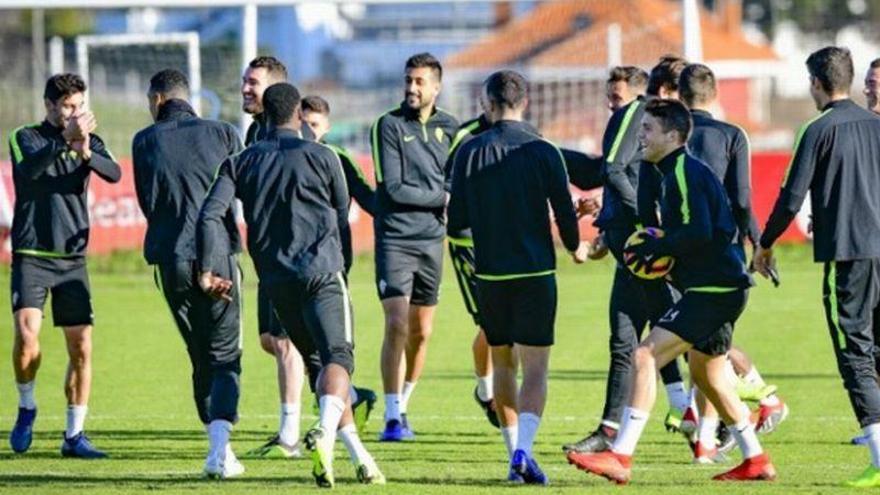 Los sportinguistas Traver y Blackman mejoran y podrían jugar ante el Zaragoza