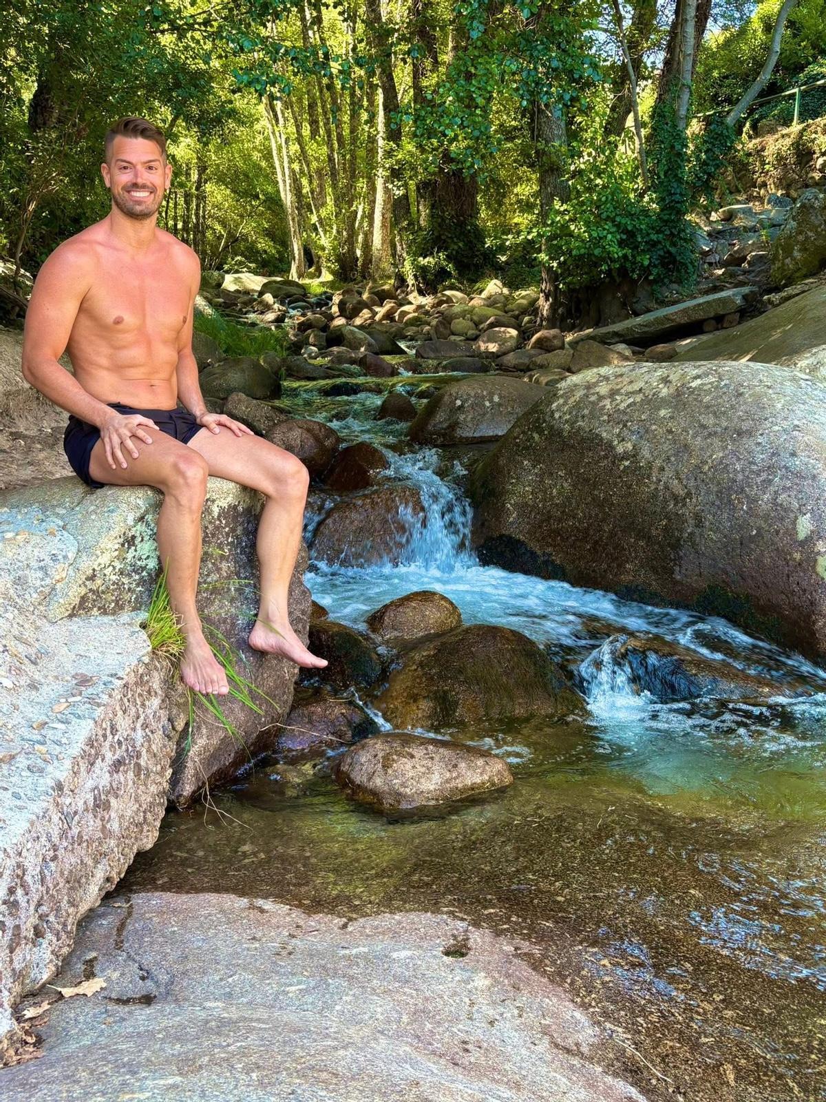 Juanra Ibérico este verano en Extremadura.