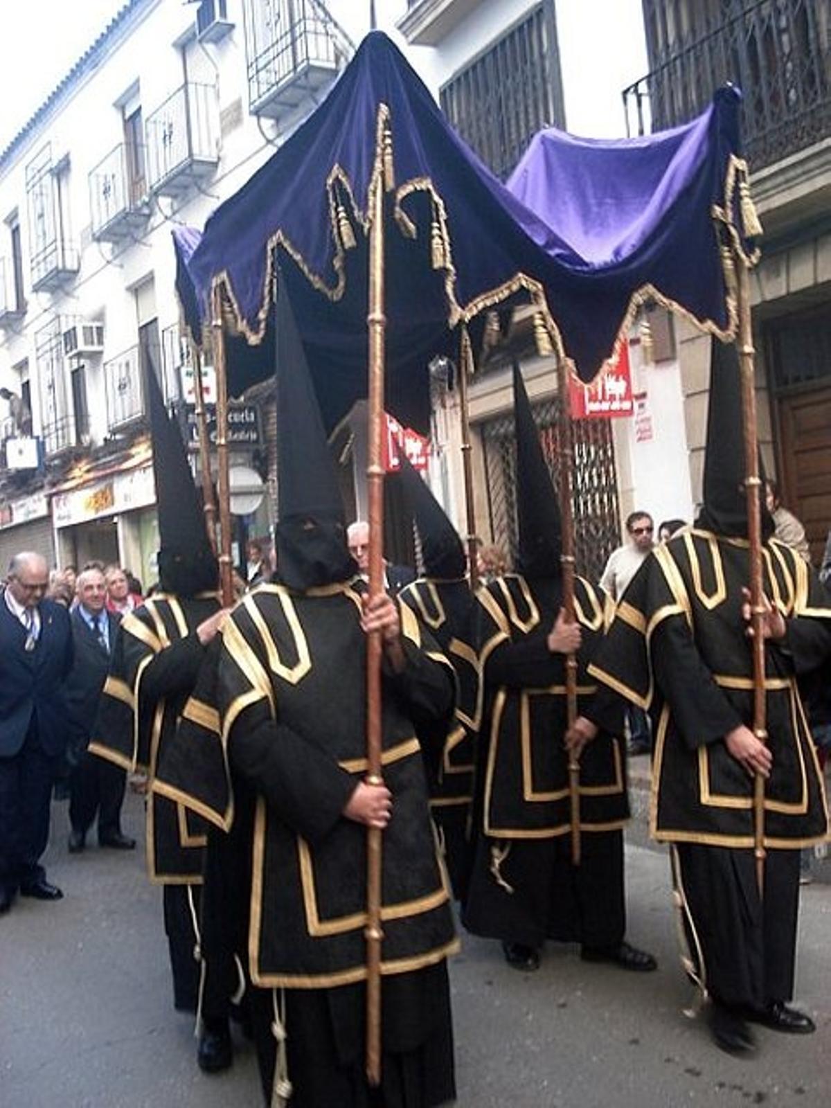 Imagen de un Palio de Respeto, de la Semana Santa de Murcia.
