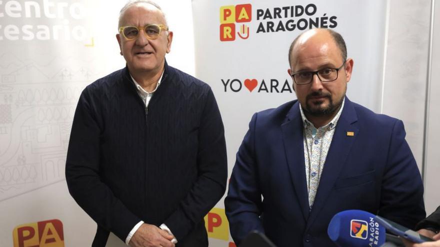 Clemente Sánchez-Garnica y Alberto Izquierdo, líderes del PAR.