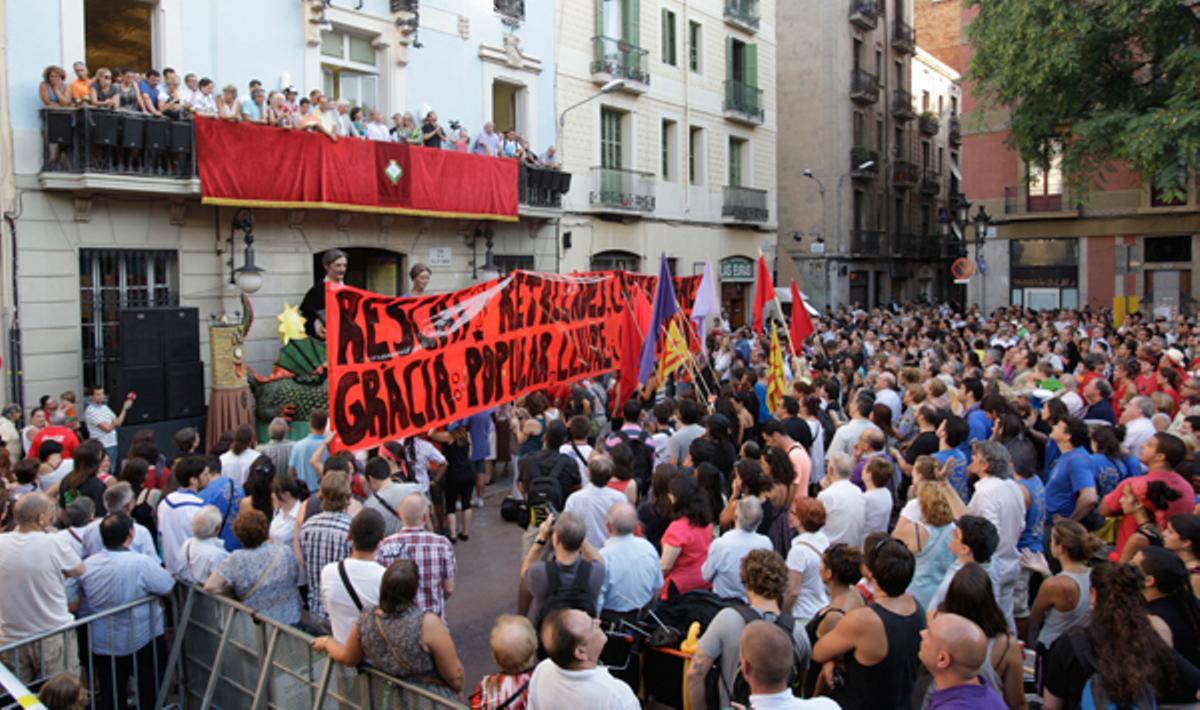 Esteve Camps inaugura amb el seu pregó les festes de Gràcia