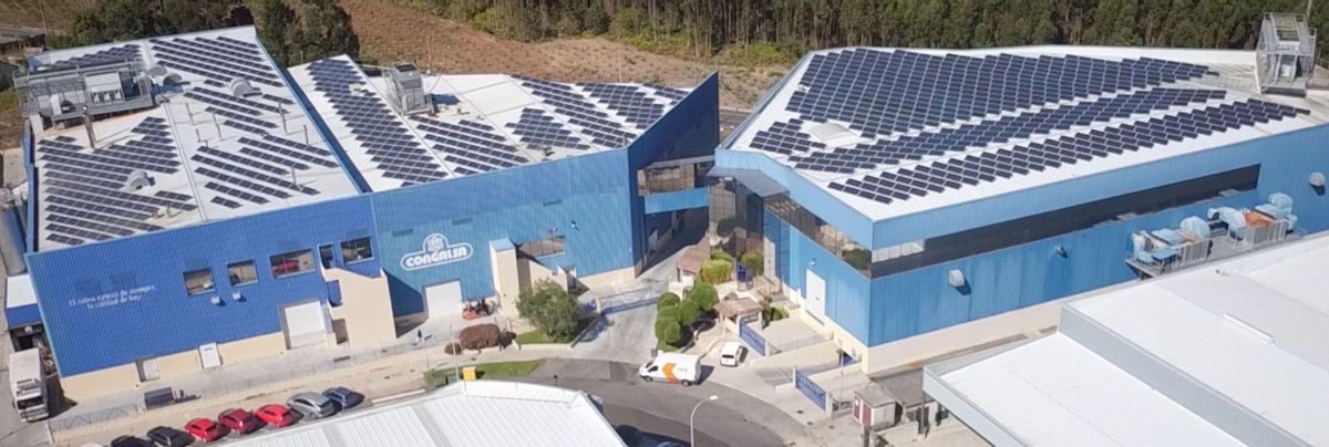 Instalaciones de Congalsa en el polígono de A Tomada, en la localidad coruñesa de A Pobra do Caramiñal. |  Cedida