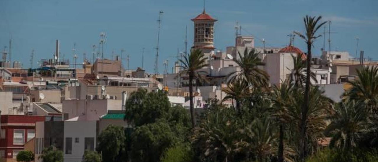 Vistas del barrio de El Raval, donde el Ayuntamiento ha activado los trámites para incluirlo dentro del área de tutela del núcleo histórico.