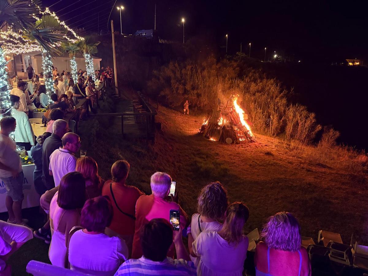 La fiesta en Arrocería A Lanzada.