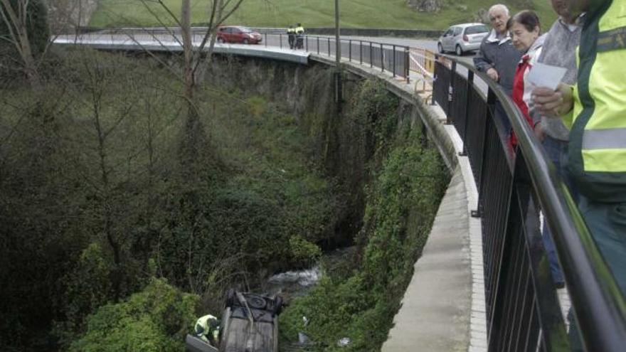 Uno de los accidentes registrados en La Consolación el pasado noviembre.