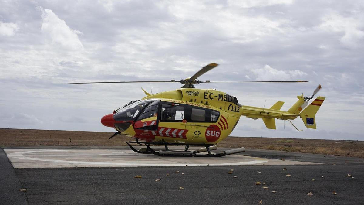 Imagen de archivo de un helicóptero del SUC.