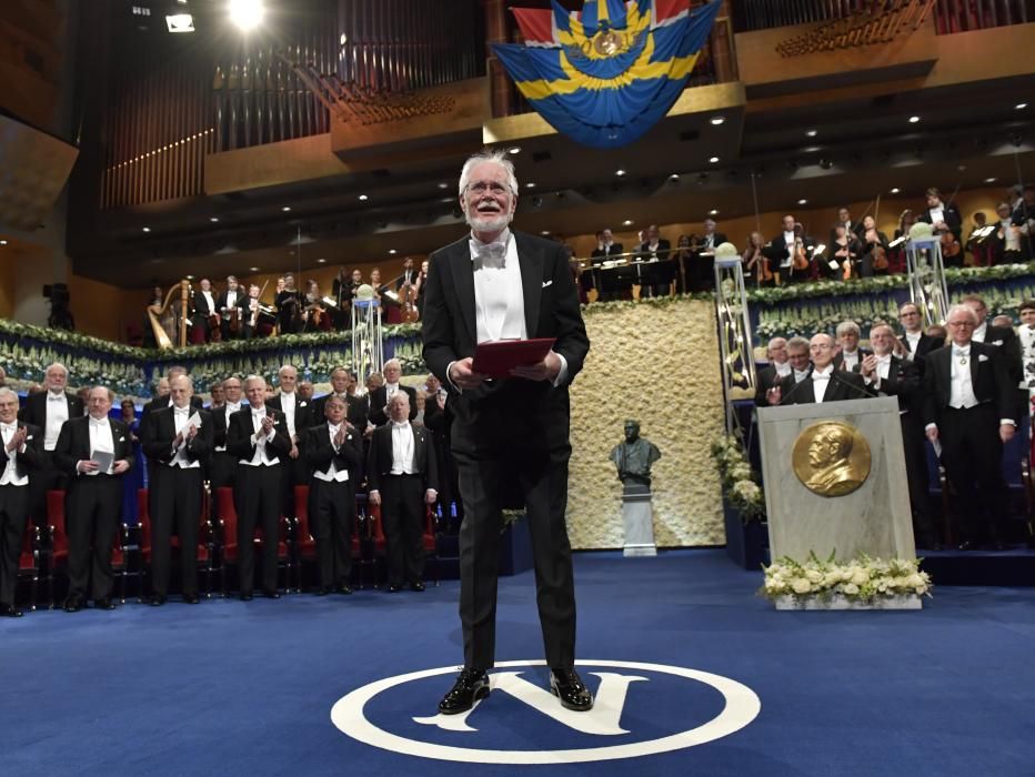 Nobel award ceremony in Stockholm