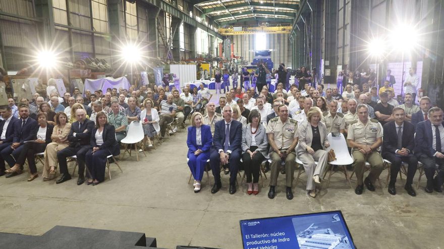 El Tallerón de Gijón será el “centro neurálgico” de la nueva división de blindados de Indra