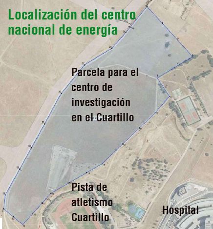 Plano de la localización del centro.