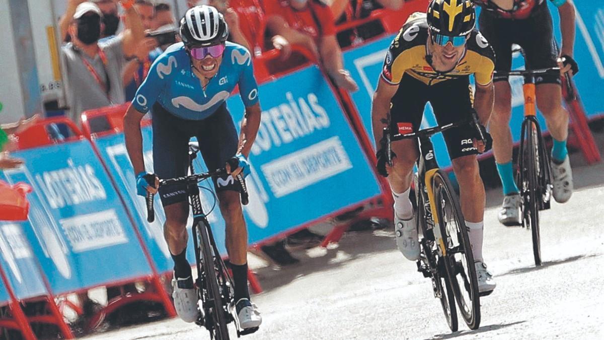 Enric Mas y Roglic, protagonistas de La Vuelta