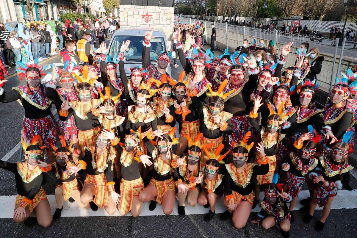 Entroido en Vigo: el desfile de la alegría tras dos años de COVID