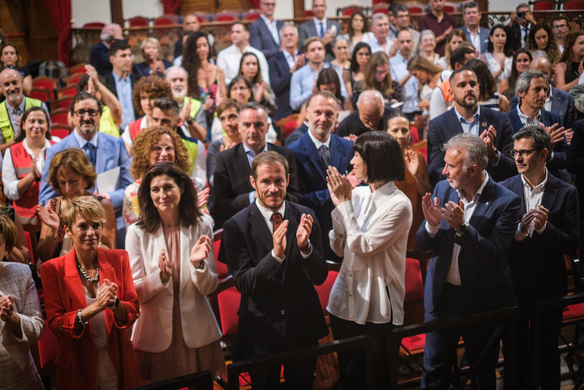 Acto institucional por el aniversario de la erupción de La Palma