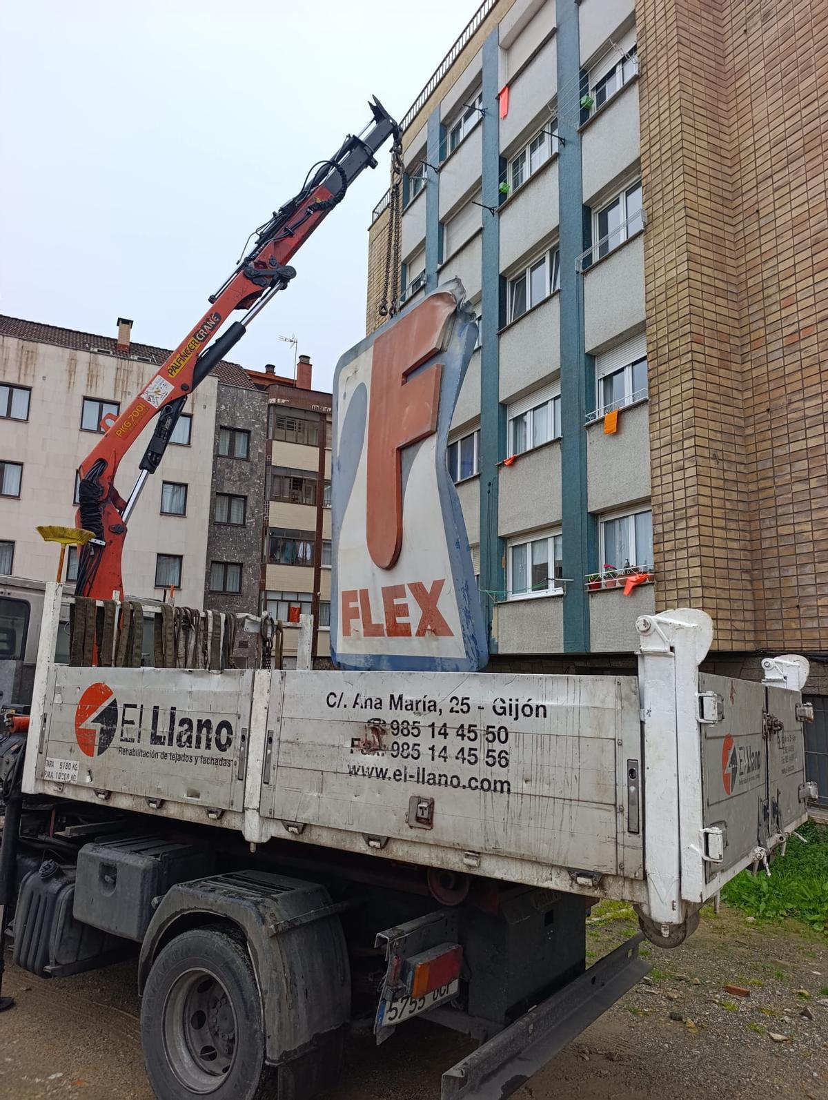 Rescate del rótulo de Flex.