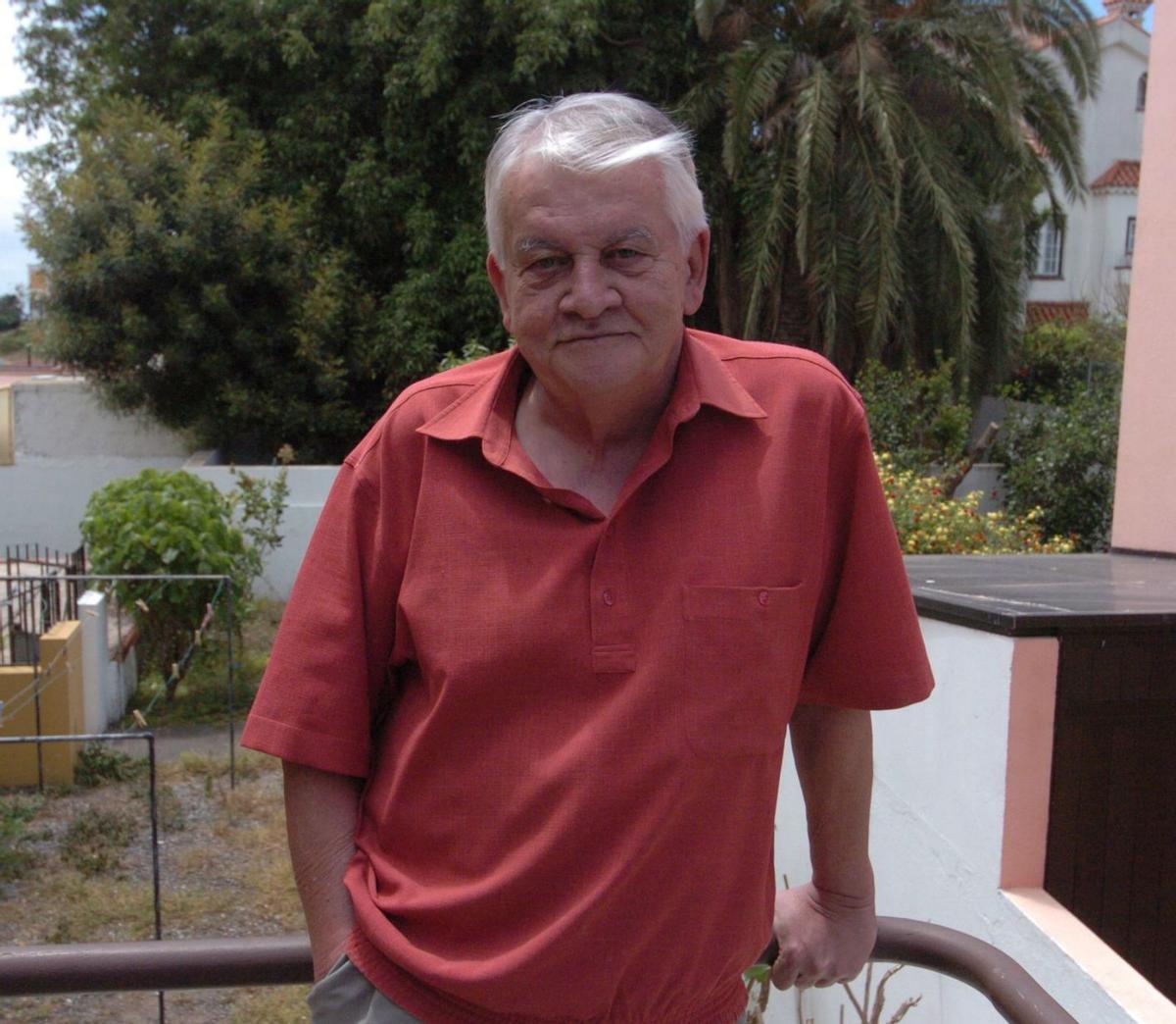 El periodista canario Pepe Alemán.