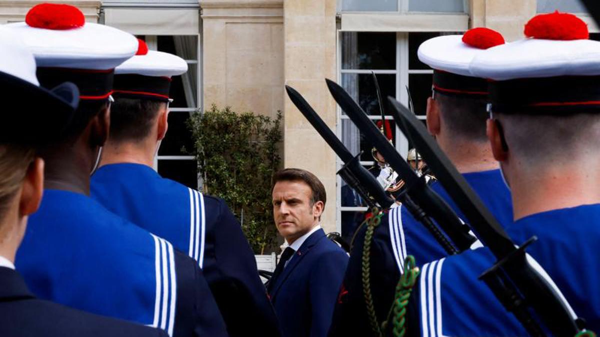 Investidura de presidente francés Emmanuel Macron