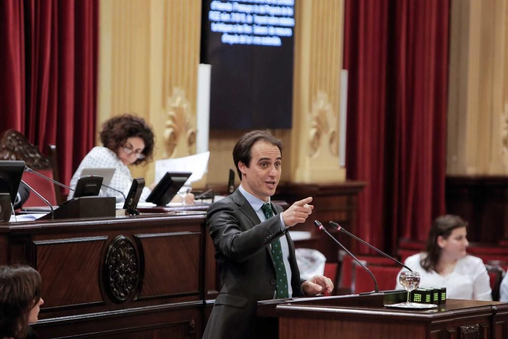 Pleno del Parlament del 22 de marzo