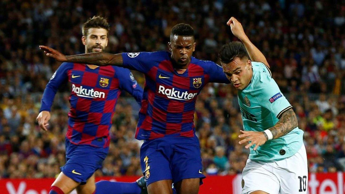 Nelson Semedo completó una buena actuación ante el Inter