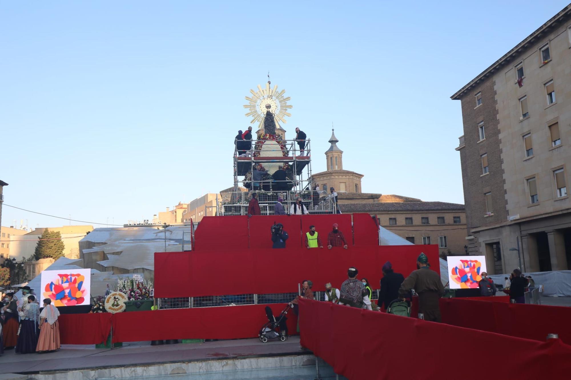 FOTOGALERÍA | La Ofrenda del Flores de estas fiestas del Pilar 2021