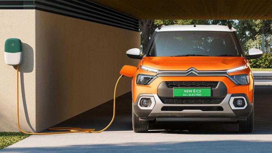 Citroën ë-C3, un pequeño SUV urbano eléctrico para la India