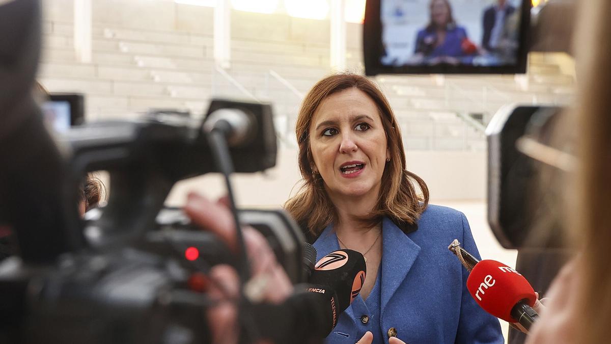 La alcaldesa de València, María José Catalá, en imagen de archivo.