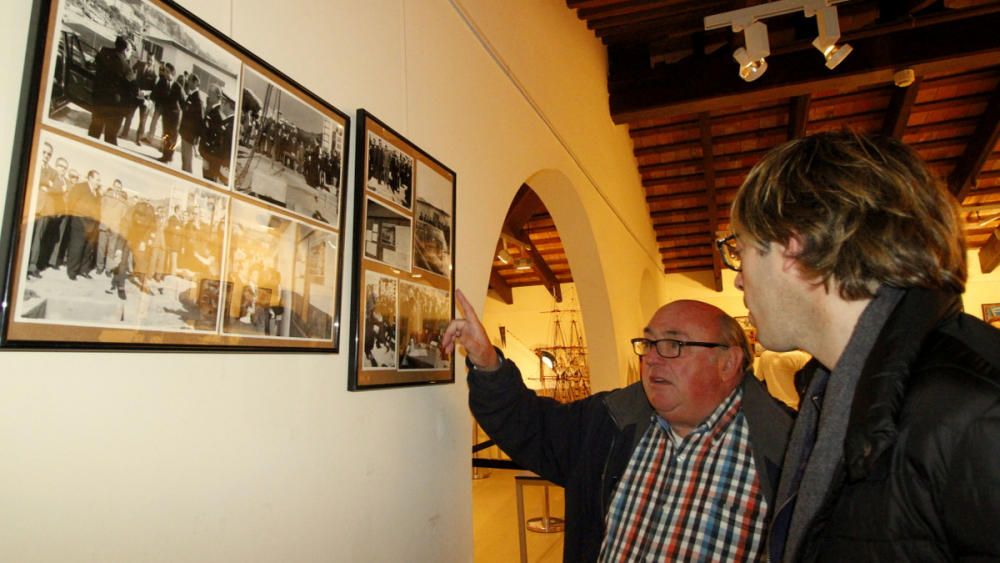 Inauguració de l'exposició fotogràfica de la història del Club de Vela